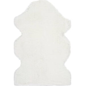 Bílý koberec Universal Fox Liso, 60 x 90 cm