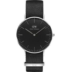 Hodinky s detaily stříbrné barvy Daniel Wellington Conrwall, ⌀ 36 mm