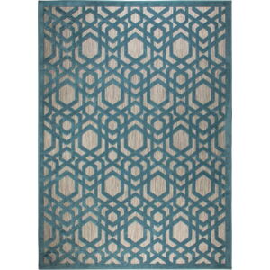 Modrý venkovní koberec 170x120 cm Oro - Flair Rugs