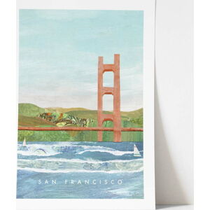 Plakát Travelposter San Francisco II, A2