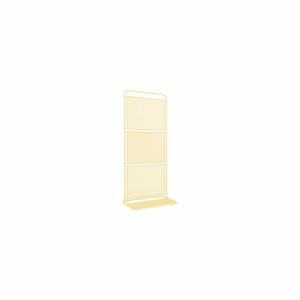 Žlutá kovová zástěna na balkon Garden Pleasure MWH, 180 x 80 cm