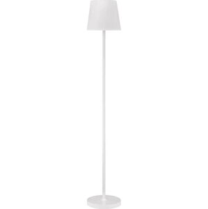 Bílá LED stmívatelná stojací lampa (výška 135 cm) Dorian – Remember