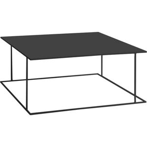 Černý konferenční stolek Custom Form Walt, 100 x 100 cm