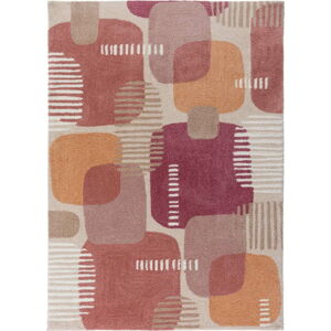 Šedo-růžový koberec Flair Rugs Pop, 120 x 170 cm