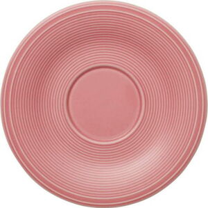 Růžový porcelánový podšálek Like by Villeroy & Boch Group, 15,5 cm