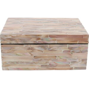 Růžový úložný box Compactor Haiphong Box