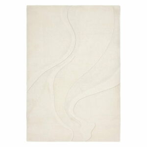 Bílý vlněný koberec 120x170 cm Olsen – Asiatic Carpets