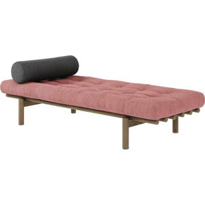 Růžová postel Next – Karup Design