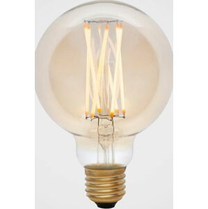 Teplá LED filamentová stmívatelná žárovka E27, 6 W Elva – tala
