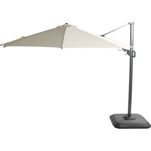 Béžový slunečník ø 350 cm Shadowflex Deluxe – Hartman