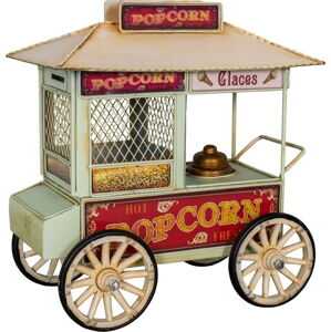 Kovová drobná dekorace Popcorn Cart – Antic Line