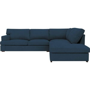 Modrá pohovka Windsor & Co Sofas Daphne, pravý roh