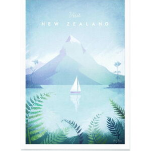 Plakát Travelposter New Zealand, 50 x 70 cm