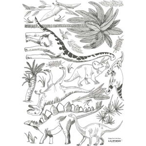 Arch samolepek 30x42 cm Dinosaurs & Plants – Lilipinso