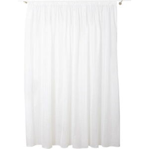 Bílá záclona 300x245 cm Dakota – Mendola Fabrics