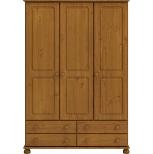 Šatní skříň z borovicového dřeva 129x185 cm Richmond - Tvilum