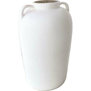 Bílá keramická váza Rulina Pottle