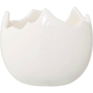 Bílý kameninový svícen Bloomingville Easter, ⌀ 7,5 cm