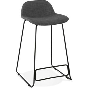 Tmavě šedá barová stolička Kokoon Vancouver Mini, výška sedu 66 cm
