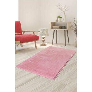 Světle růžový koberec Milano, 140 x 80 cm
