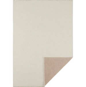Krémovo-béžový oboustranný koberec Hanse Home Duo, 80 x 150 cm