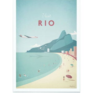 Plakát Travelposter Rio, 50 x 70 cm