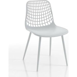 Bílé jídelní židle v sadě 2 ks – Tomasucci