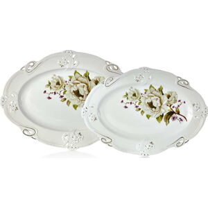 Sada 2 porcelánových talířů Franz Johann