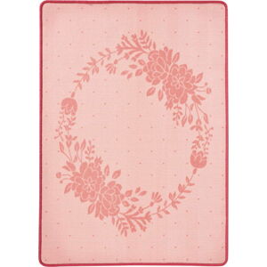 Dětský růžový koberec Zala Living Blossom, 100 x 140 cm
