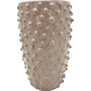 Šedorůžová keramická váza PT LIVING Spotted, výška 25 cm