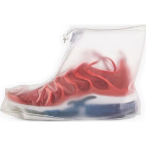 Transparentní pláštěnka na obuv Kikkerland Rain, délka 23 cm