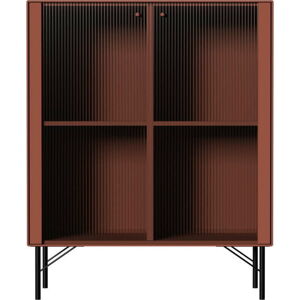 Vitrína v cihlové barvě 91x111 cm Edge by Hammel – Hammel Furniture