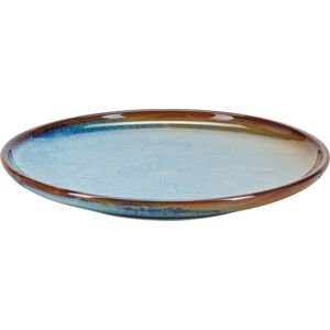 Modrý porcelánový talíř Bahne & CO Space, ø 21 cm
