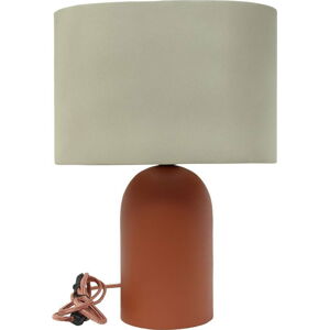 Hnědo-béžová stolní lampa (výška 41,5 cm) – Antic Line