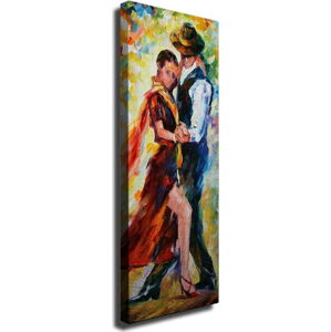 Nástěnný obraz na plátně Dance, 30 x 80 cm