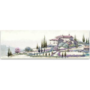 Obraz na plátně Styler Tuscany, 140 x 45 cm