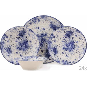 24dílná sada porcelánového nádobí Kutahya Jundo