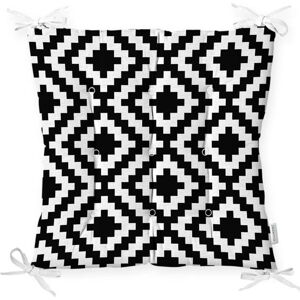 Podsedák na židli Minimalist Cushion Covers BW Geometric, 40 x 40 cm
