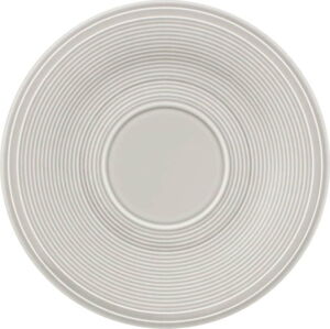 Bílo-šedý porcelánový podšálek Villeroy & Boch Like Color Loop, ø 15,5 cm