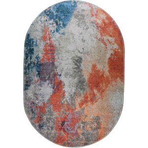 Modro-oranžový pratelný koberec 160x230 cm – Vitaus