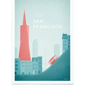 Plakát Travelposter San Francisco, 50 x 70 cm