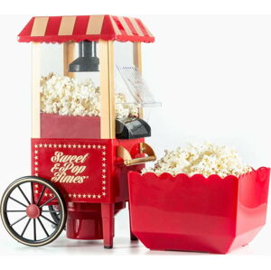 Červený popcornovač InnovaGoods Popcorn Maker