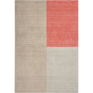 Béžovo-růžový koberec Asiatic Carpets Blox, 160 x 230 cm